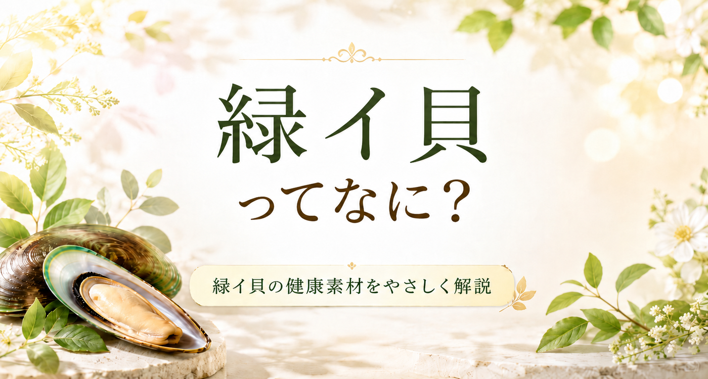 緑イ貝ってなに？毎日の歩く力を支える注目素材をやさしく解説